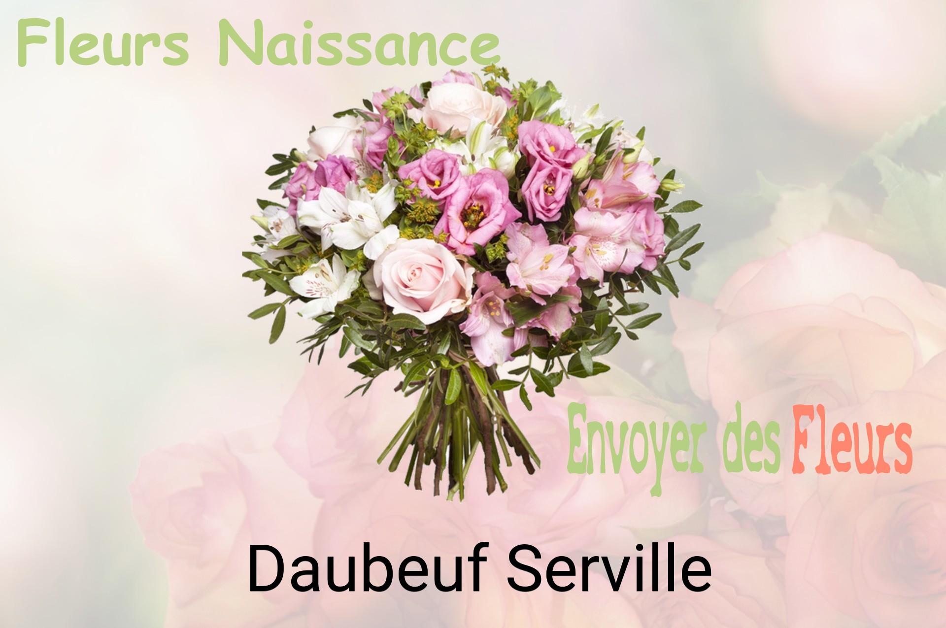 Bouquet de fleurs de naissance livré à Daubeuf-Serville